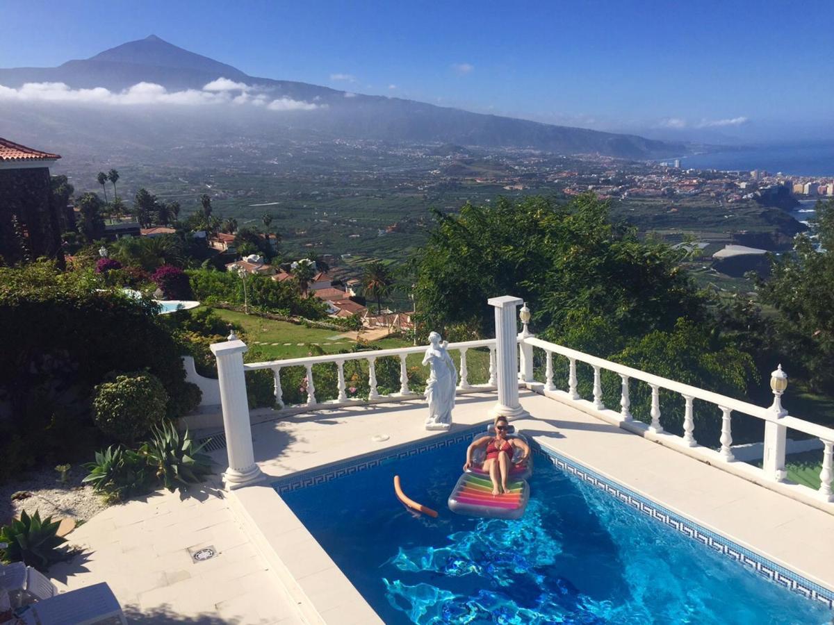 Relaxing Villa Heated Pool Luxurious Views Massage Santa Úrsula Exterior foto